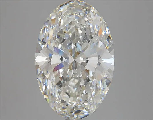 5.12ct Oval Lab Grown Diamond (Colour G, Clarity VS1, IGI Certified)