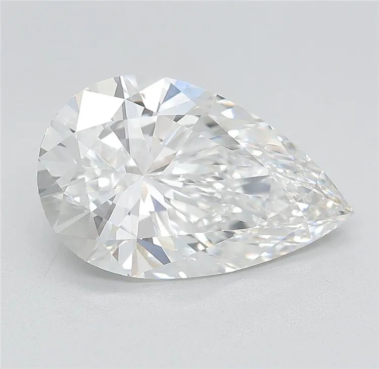 5.12ct Pear Lab Grown Diamond (Colour E, Clarity VVS2, Cut EX, IGI Certified)