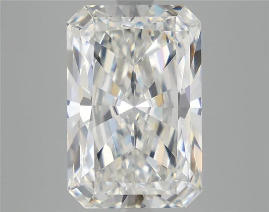 5.12ct Radiant Lab Grown Diamond (Colour E, Clarity VVS2, Cut EX, IGI Certified)