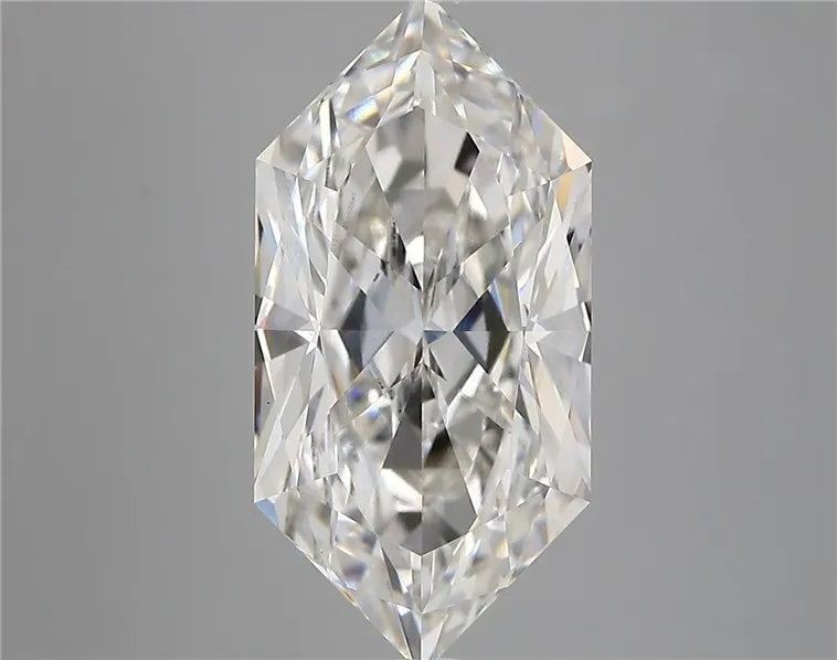 5.20ct Hexagonal Lab Grown Diamond (Colour F, Clarity VVS2, IGI Certified)