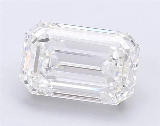 5.22ct Emerald Lab Grown Diamond (Colour F, Clarity VVS2, IGI Certified)