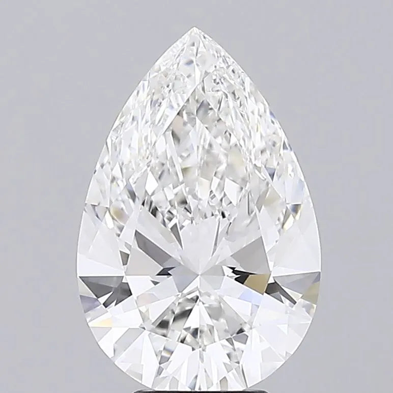 5.23ct Pear Lab Grown Diamond (Colour F, Clarity IF, IGI Certified)