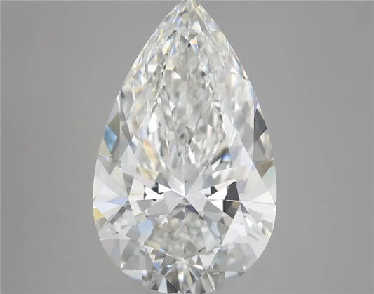 5.23ct Pear Lab Grown Diamond (Colour G, Clarity VS1, IGI Certified)