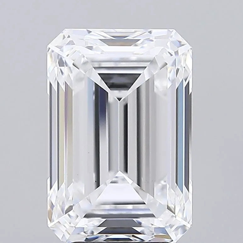 5.27ct Emerald Lab Grown Diamond (Colour D, Clarity VS1, IGI Certified)
