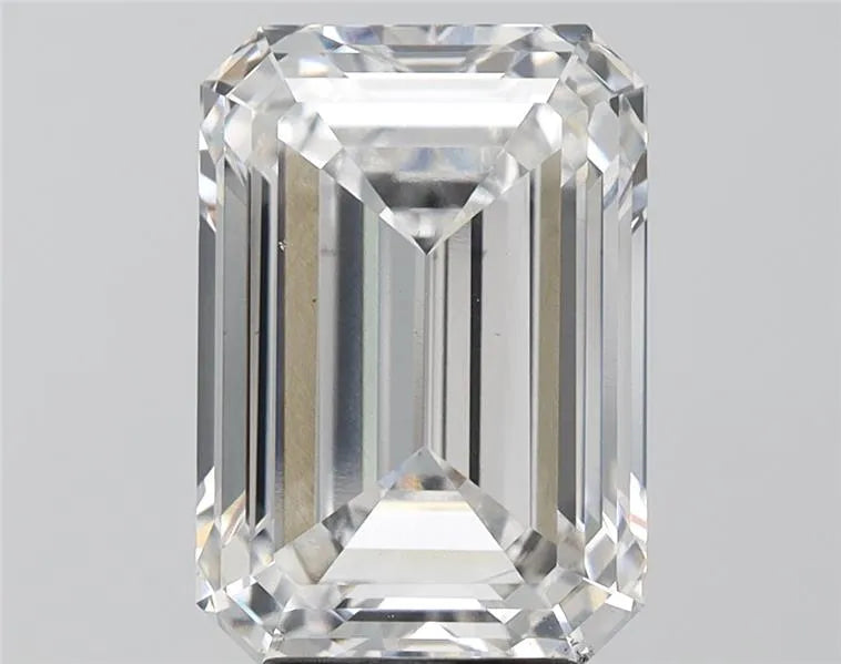 5.27ct Emerald Lab Grown Diamond (Colour G, Clarity VS2, IGI Certified)