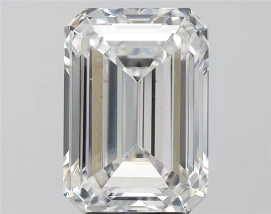 5.27ct Emerald Lab Grown Diamond (Colour G, Clarity VS2, IGI Certified)