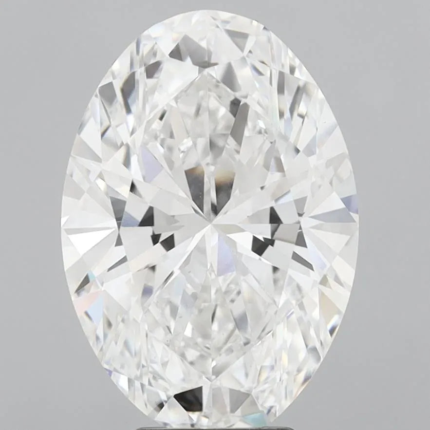 5.28ct Oval Lab Grown Diamond (Colour E, Clarity VS1, IGI Certified)