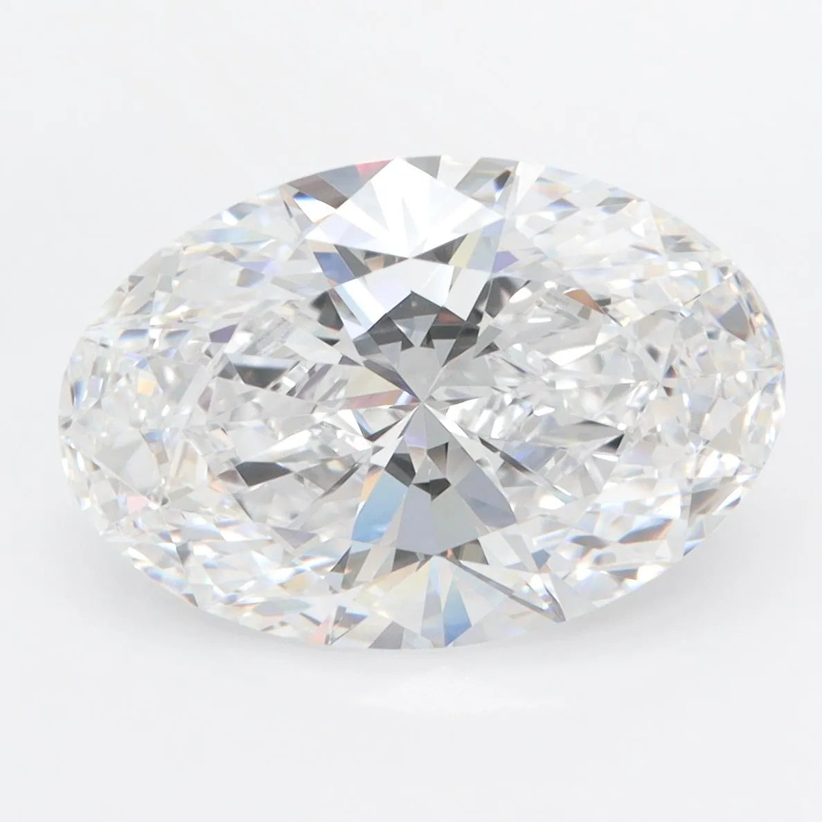 5.29ct Oval Lab Grown Diamond (Colour D, Clarity IF, GIA Certified)