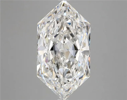 5.32ct Hexagonal Lab Grown Diamond (Colour E, Clarity VS1, IGI Certified)