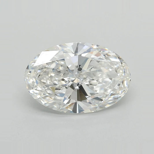 5.33ct Oval Lab Grown Diamond (Colour E, Clarity VS1, IGI Certified)
