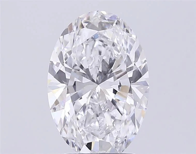 5.41ct Oval Lab Grown Diamond (Colour D, Clarity VVS1, IGI Certified)