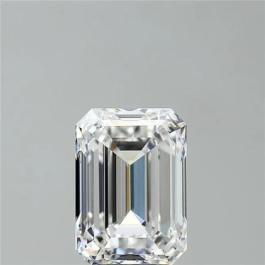 5.50ct Emerald Lab Grown Diamond (Colour E, Clarity VVS2, IGI Certified)