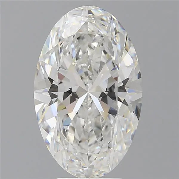 5.50ct Oval Lab Grown Diamond (Colour F, Clarity VVS2, IGI Certified)