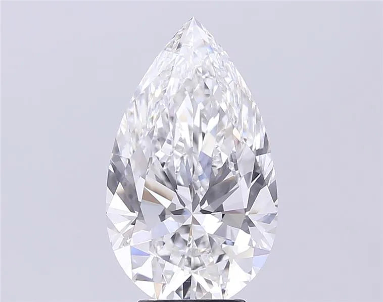 5.50ct Pear Lab Grown Diamond (Colour E, Clarity VVS2, IGI Certified)