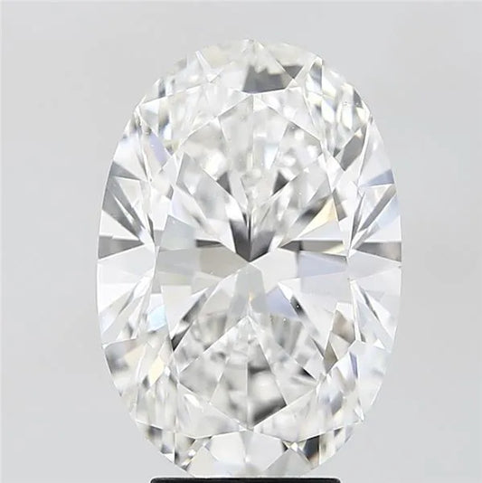 5.51ct Oval Lab Grown Diamond (Colour E, Clarity VS1, IGI Certified)