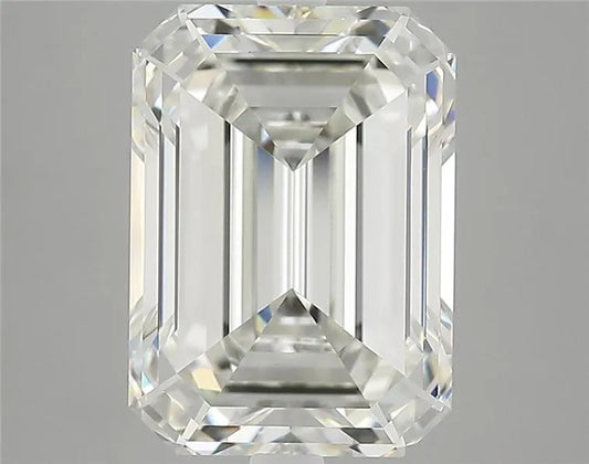 5.54ct Emerald Natural Diamond (Colour H, Clarity VVS1, Cut VG, IGI Certified)
