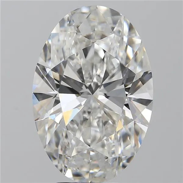 5.54ct Oval Lab Grown Diamond (Colour E, Clarity VVS2, IGI Certified)