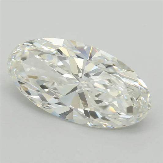 5.55ct Oval Lab Grown Diamond (Colour F, Clarity VS1, IGI Certified)