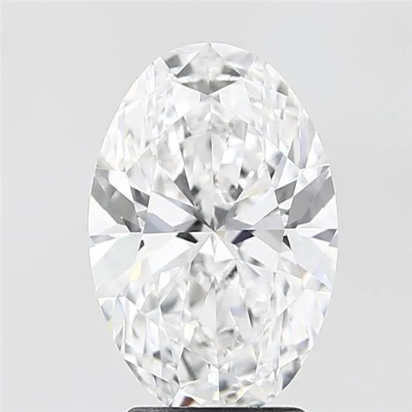 5.55ct Oval Lab Grown Diamond (Colour F, Clarity VVS2, IGI Certified)