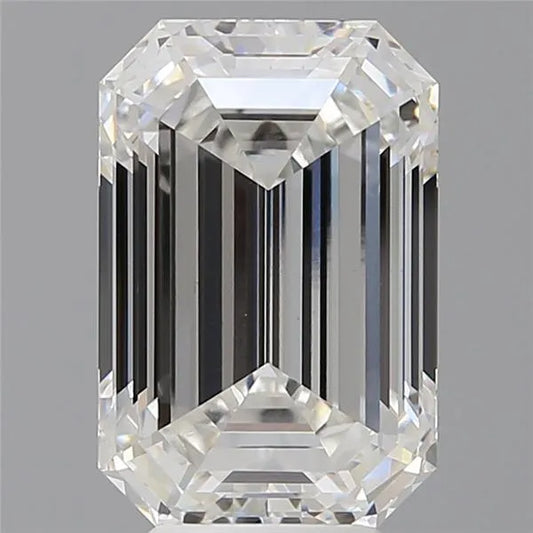 5.57ct Emerald Lab Grown Diamond (Colour E, Clarity VVS2, IGI Certified)