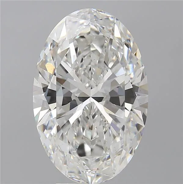 5.57ct Oval Lab Grown Diamond (Colour E, Clarity VS1, IGI Certified)