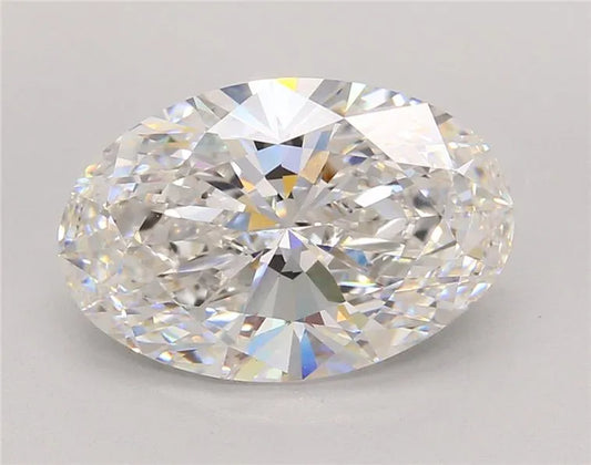 5.57ct Oval Lab Grown Diamond (Colour F, Clarity VVS2, IGI Certified)