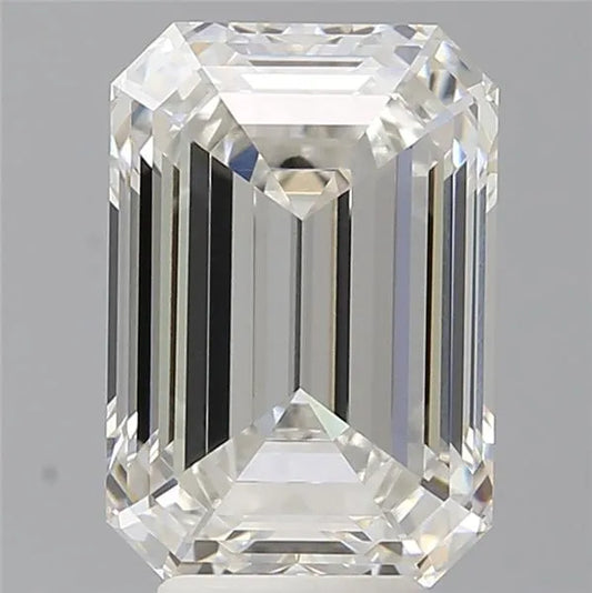 5.58ct Emerald Lab Grown Diamond (Colour G, Clarity VVS2, IGI Certified)