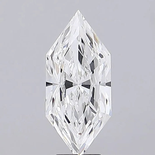5.58ct Hexagonal Lab Grown Diamond (Colour E, Clarity VS1, IGI Certified)
