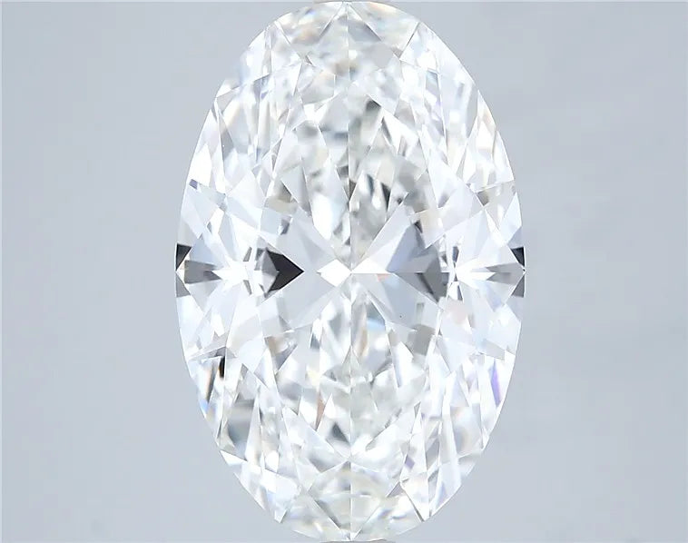 5.58ct Oval Lab Grown Diamond (Colour E, Clarity VVS2, IGI Certified)