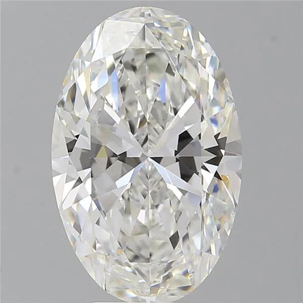 5.58ct Oval Lab Grown Diamond (Colour F, Clarity VVS2, IGI Certified)
