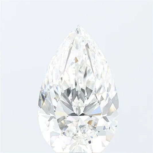 5.59ct Pear Lab Grown Diamond (Colour F, Clarity VS2, IGI Certified)