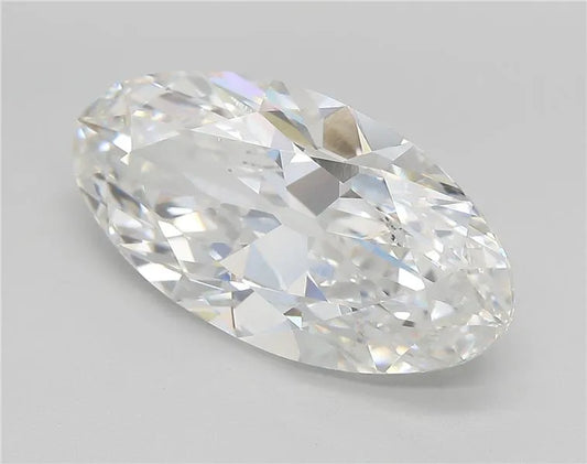5.61ct Oval Lab Grown Diamond (Colour E, Clarity VVS2, IGI Certified)