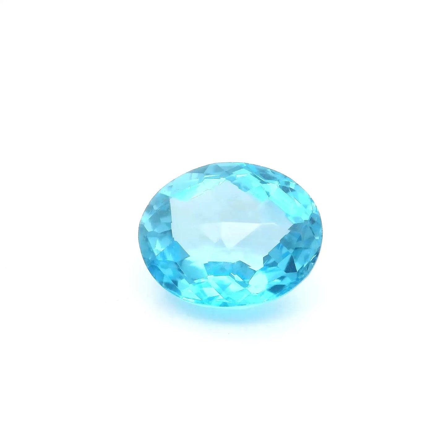 5.65ct Oval Natural Topaz (Colour Blue, Clarity Eye Clean, Cut Faceted)
