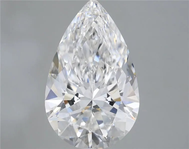 5.70ct Pear Lab Grown Diamond (Colour E, Clarity VVS2, IGI Certified)