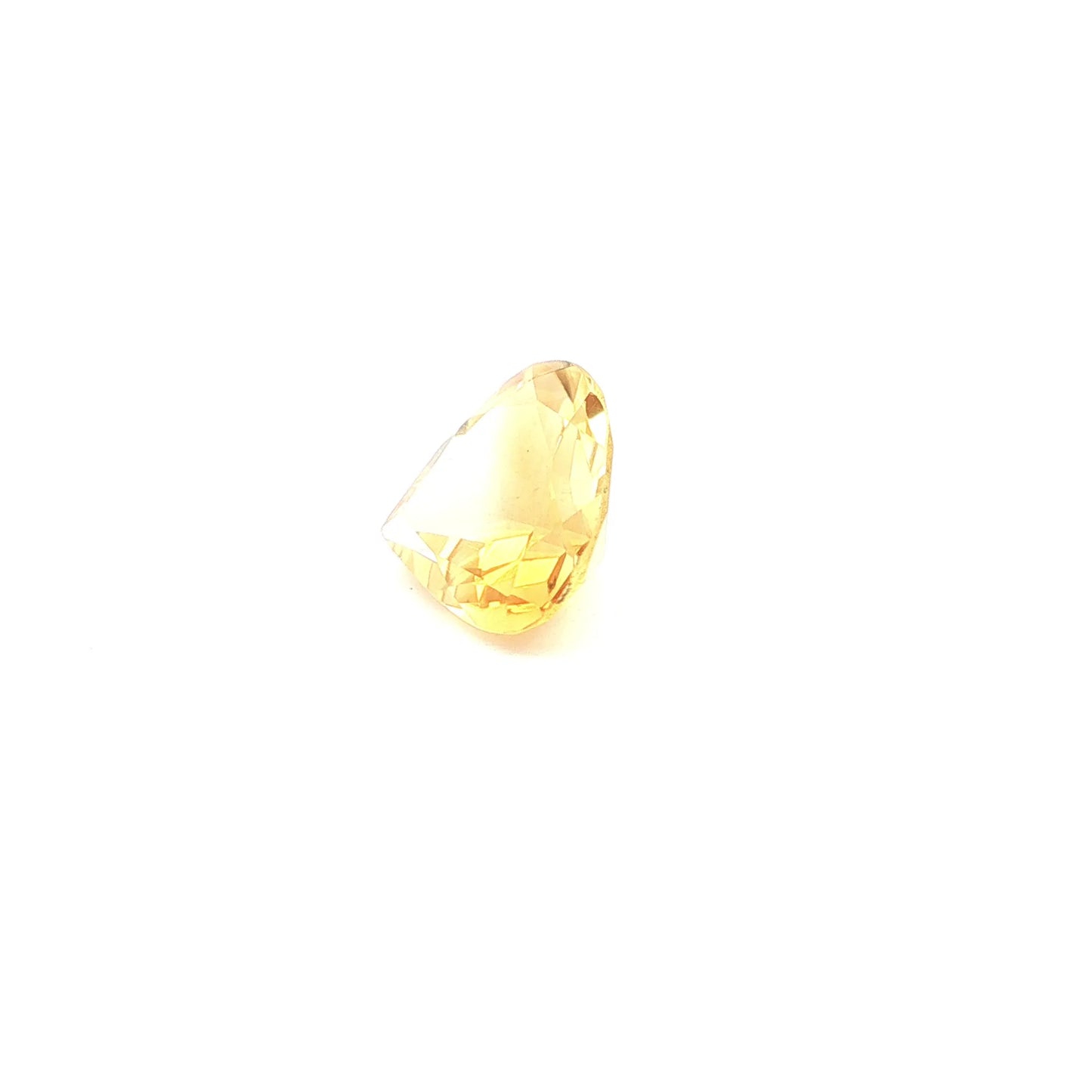 5.70ct Pear Natural Citrine (Colour Yellow, Clarity Eye Clean, Cut Faceted)