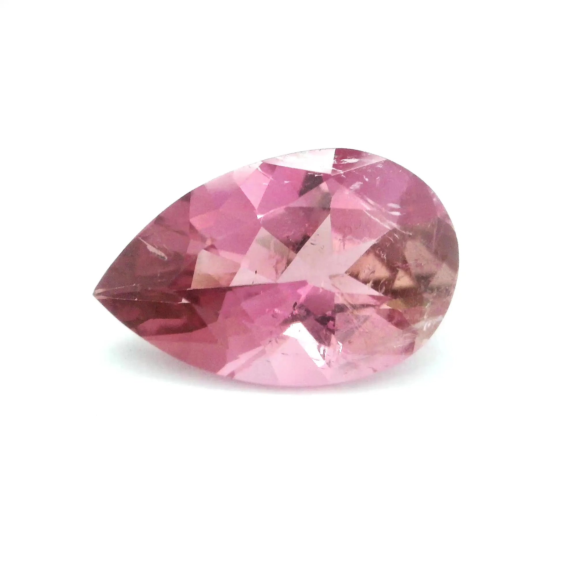 5.77ct Pear Natural Tourmaline (Colour Pink, Clarity Moderately Included, Cut Faceted)
