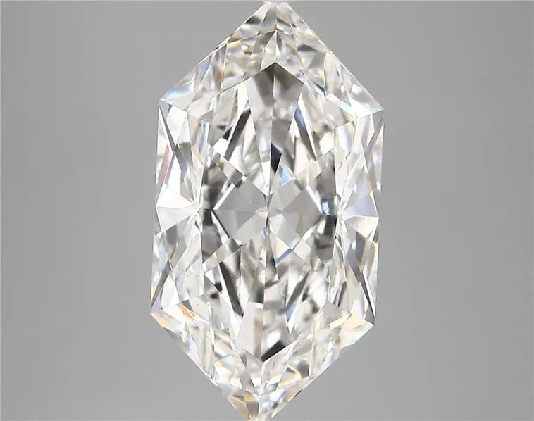 5.80ct Hexagonal Lab Grown Diamond (Colour E, Clarity VS1, IGI Certified)