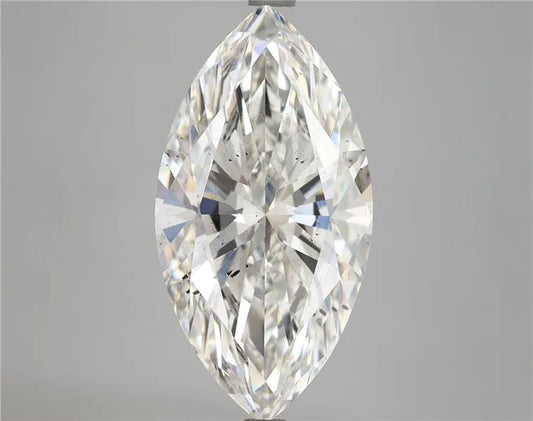 5.85ct Marquise Lab Grown Diamond (Colour G, Clarity SI2, IGI Certified)