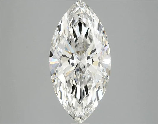 2.82ct Marquise Lab Grown Diamond (Colour G, Clarity VS1, IGI Certified)