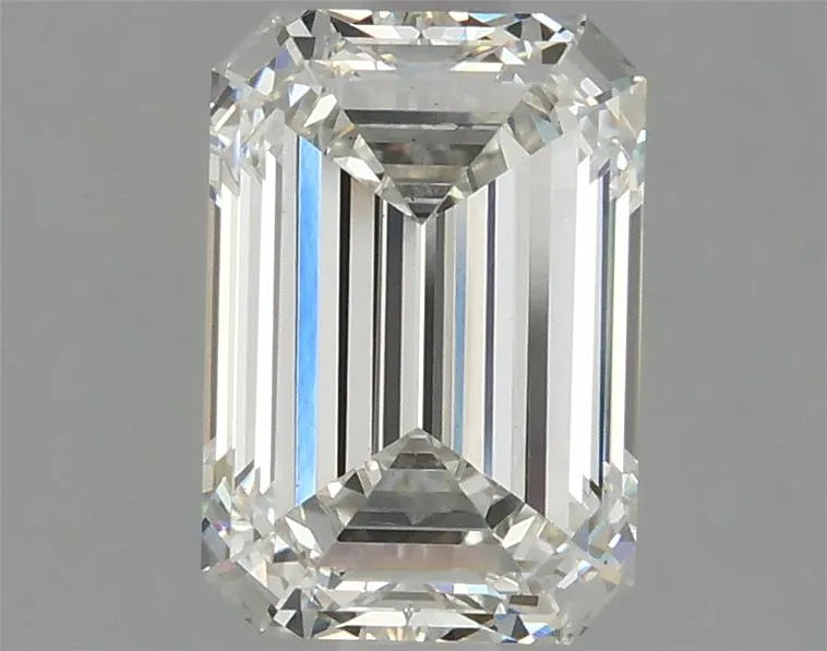 2.20ct Emerald Lab Grown Diamond (Colour H, Clarity VVS2, IGI Certified)