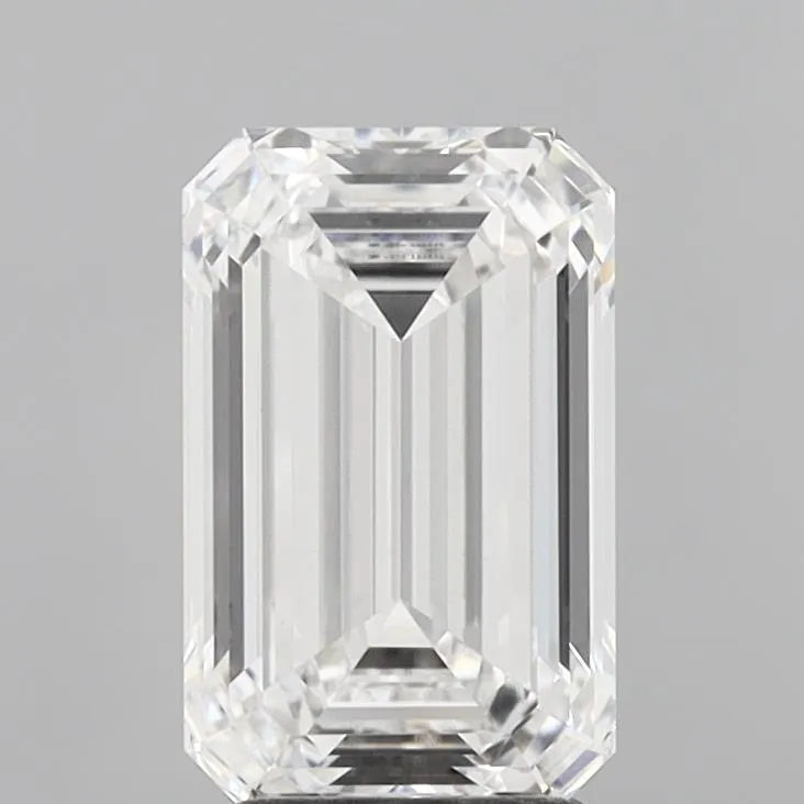 3.00ct Emerald Lab Grown Diamond (Colour D, Clarity VVS2, IGI Certified)