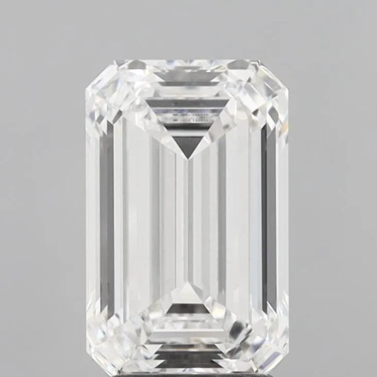 3.00ct Emerald Lab Grown Diamond (Colour D, Clarity VVS2, IGI Certified)
