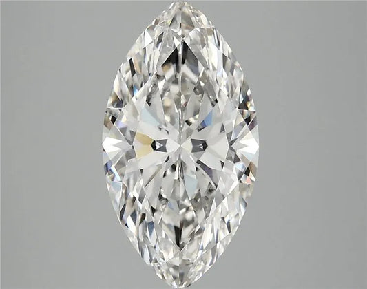 3.02ct Marquise Lab Grown Diamond (Colour G, Clarity VVS2, IGI Certified)