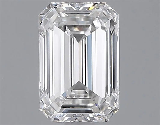 1.88ct Emerald Lab Grown Diamond (Colour F, Clarity VVS1, IGI Certified)