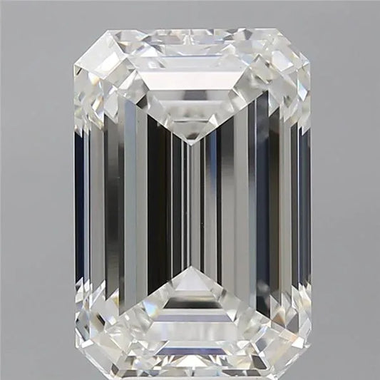 6.00ct Emerald Lab Grown Diamond (Colour F, Clarity VVS2, IGI Certified)