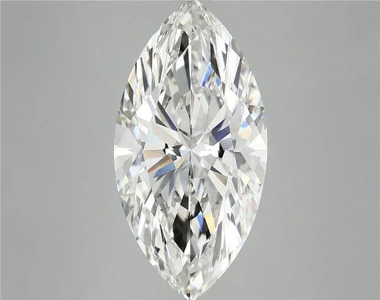 6.00ct Marquise Lab Grown Diamond (Colour F, Clarity VS1, IGI Certified)