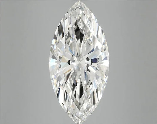 6.00ct Marquise Lab Grown Diamond (Colour F, Clarity VS1, IGI Certified)