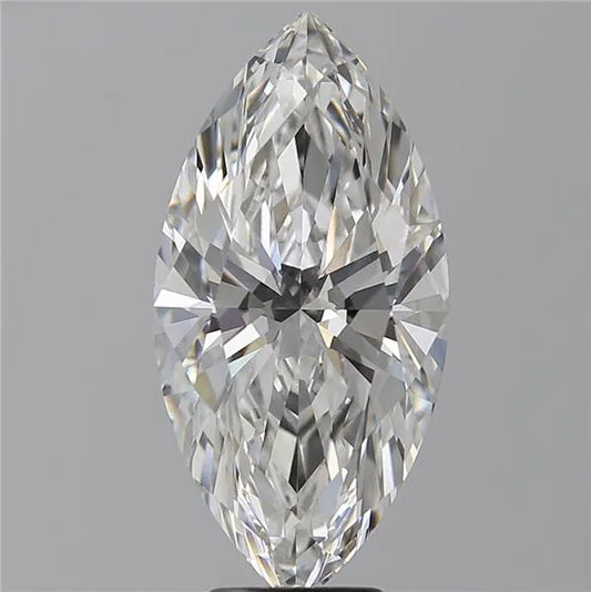 6.01ct Marquise Lab Grown Diamond (Colour F, Clarity VVS2, IGI Certified)