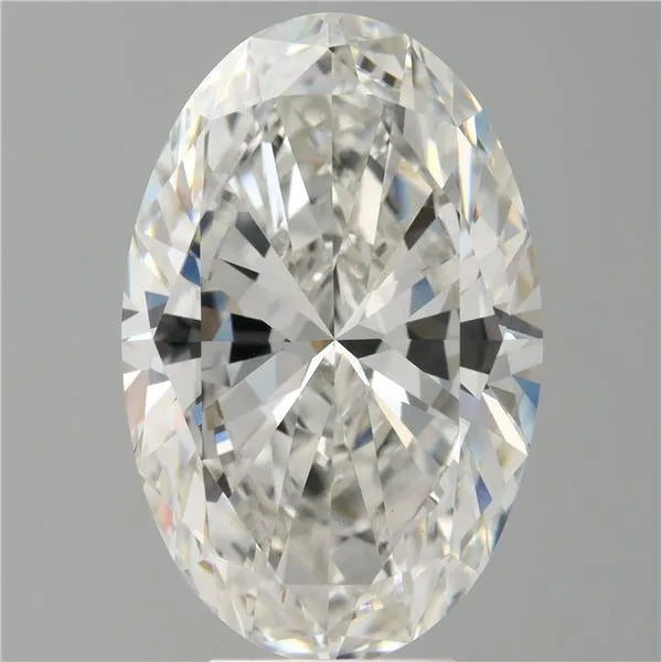 6.01ct Oval Lab Grown Diamond (Colour F, Clarity VVS2, IGI Certified)
