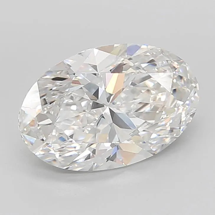 6.03ct Oval Lab Grown Diamond (Colour E, Clarity VVS2, IGI Certified)